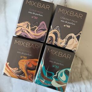 MIX BAR Bundle Cloud Musk Coconut Palm Honey Milk Salt Petals 4 Pieces